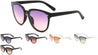 Retro One Piece Oceanic Color Lens Wholesale Bulk Sunglasses