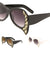 Reversed Cat Eye Fashion Sunglasses Wholesale