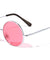 Round Sunglasses with Light Color Lens Wholesale