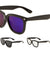 Classic Color Mirror Metal Accent Sunglasses Wholesale